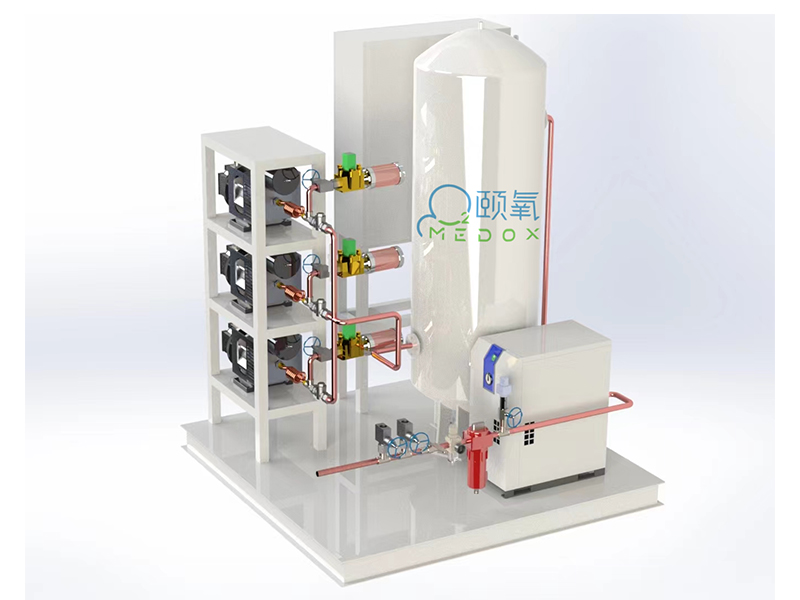  一体式医用压缩空气机组